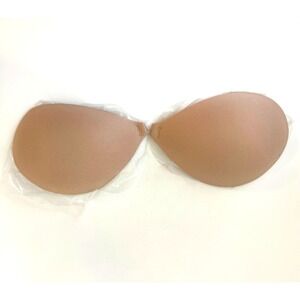 BOOMBA Sticky Bra Beige Size A Strapless Adhesive Silicone NEW